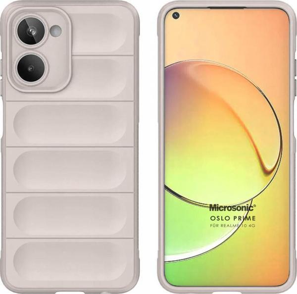 Microsonic Realme 10 4G Kılıf Oslo Prime Beyaz - Image 1