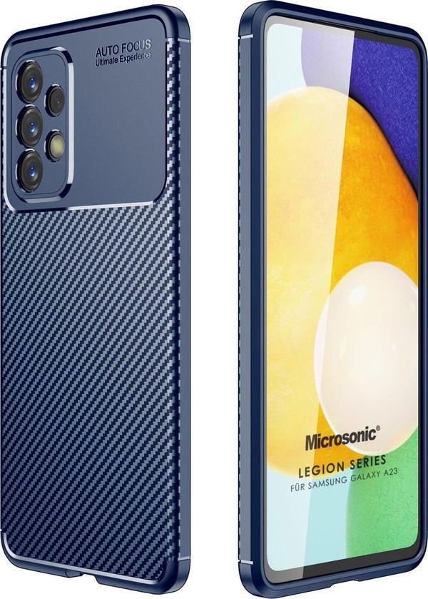 Microsonic Samsung Galaxy A23 Kılıf Legion Series Lacivert - Image 1