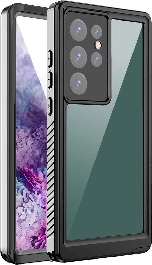 Microsonic Samsung Galaxy S23 Ultra Kılıf Waterproof 360 Full Body Protective Siyah - Image 1