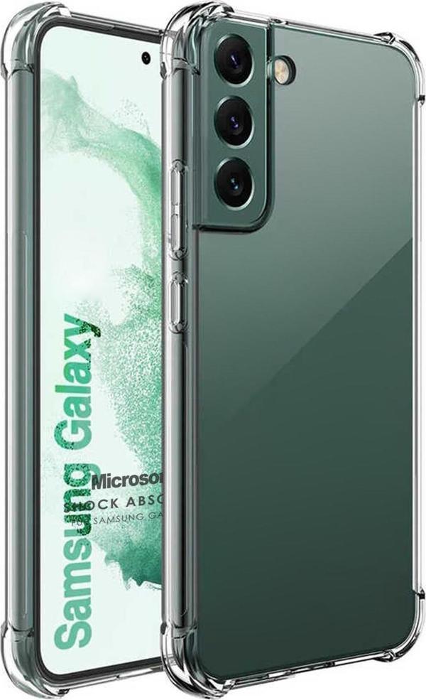 Microsonic Samsung Galaxy S22 Plus Kılıf Shock Absorbing Şeffaf - Image 1
