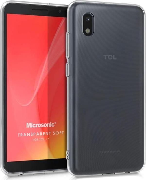 Microsonic TCL L7 Kılıf Transparent Soft Şeffaf - Image 1