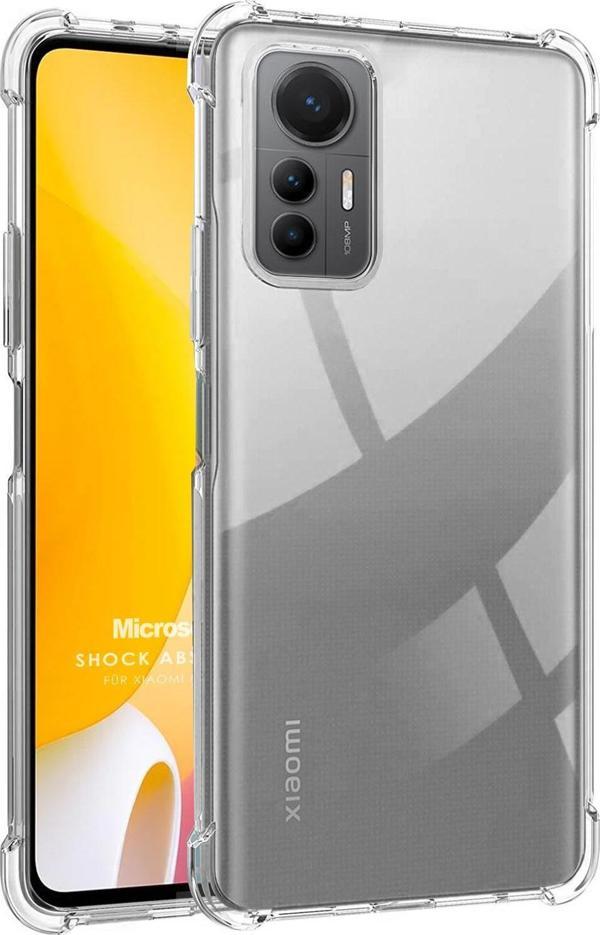 Microsonic Xiaomi Mi 12 Lite Kılıf Shock Absorbing Şeffaf - Image 1