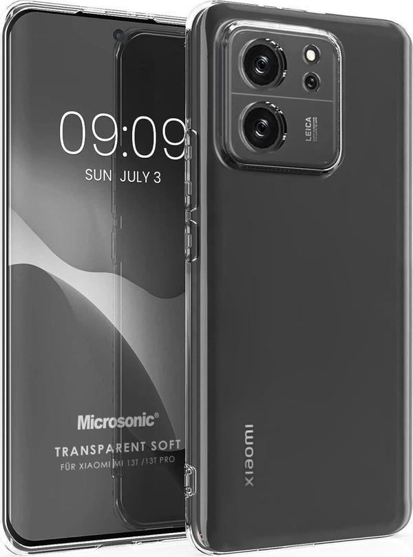 Microsonic Xiaomi Mi 13T Pro Kılıf Transparent Soft Şeffaf - Image 1