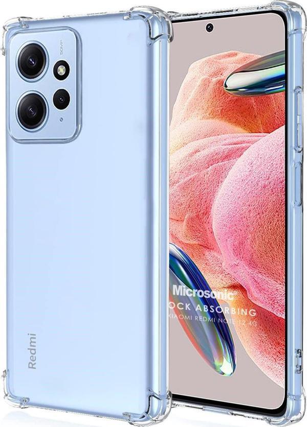 Microsonic Xiaomi Redmi Note 12 4G Kılıf Shock Absorbing Şeffaf - Image 1