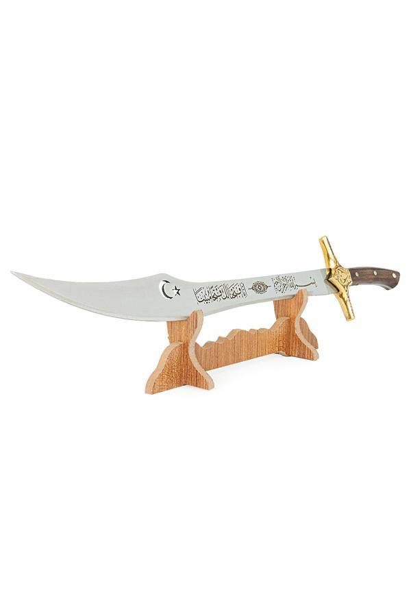 El Yapımı Hediyelik Dekoratif Ay Yıldız Sencer Kılıç 50 cm - Image 1