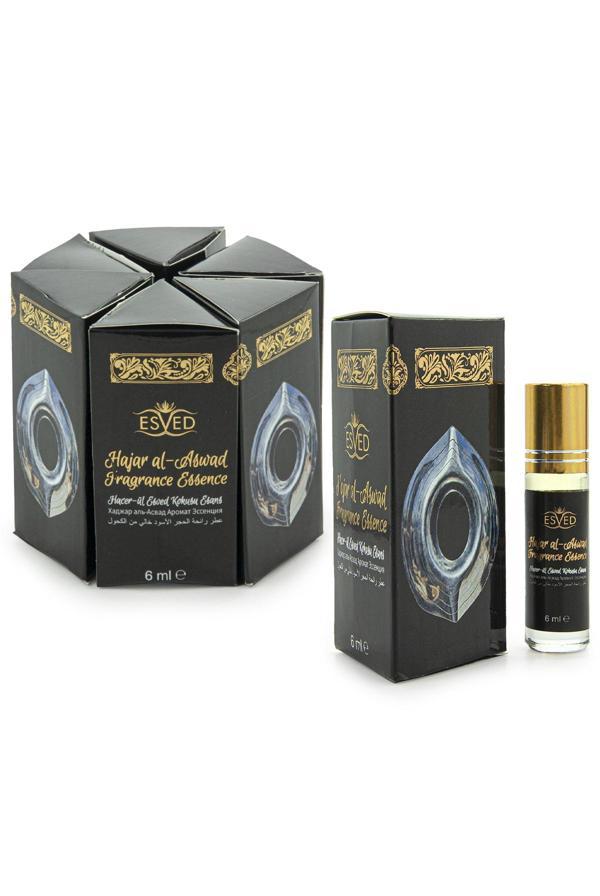 Hacer-ül Esved Esansı 6 Adet Hacer-ül Esved Kokusu Cam Şişe 6ML (6 Adet Set) - Image 1