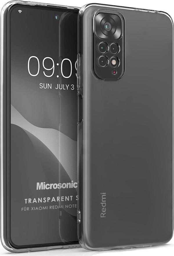 Microsonic Xiaomi Redmi Note 11 Pro 5G Kılıf Transparent Soft Şeffaf - Image 1