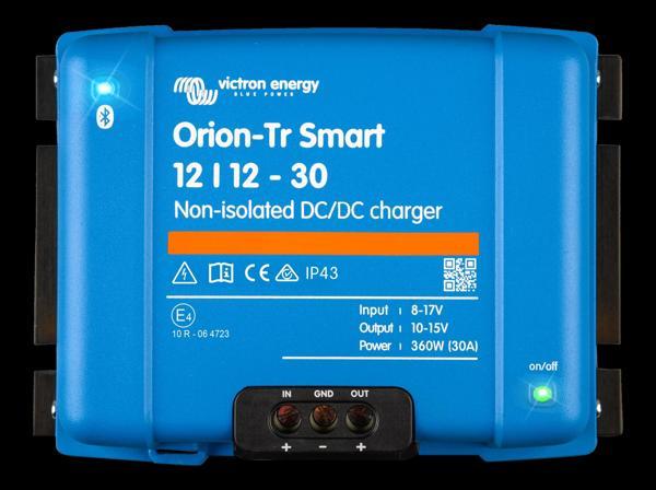 Victron Energy 12/12V 30A İzolesiz DC-DC Şarj Cihazı Charger Bluetooth Özellikli, ORI121236140 - Image 1