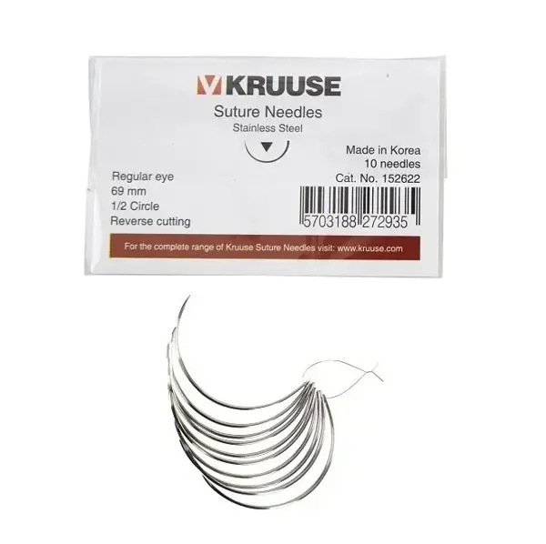 Sütür İğnesi Regular Eye 1/2 Keskin 69 mm 10/pk - Image 1
