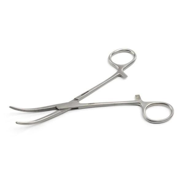 Hemostatik Pens. 16 cm / 6.3, Eğri (Kavisli Model) - Image 1