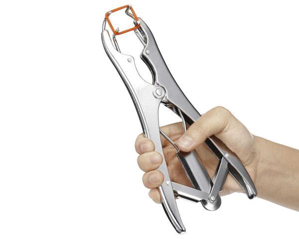 Metal Elastratör Pensi + 50 Adet Lastik - Image 1