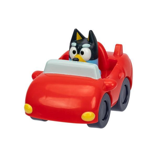 Bluey Figürlü Mini Araçlar - Bandit Cabrio'da - Image 1
