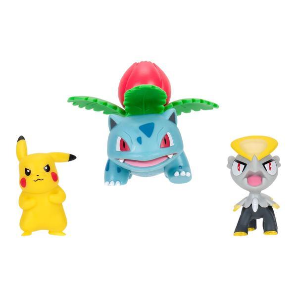Pokemon Battle 3'lü Figür Seti PKW3893 - Image 1