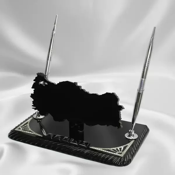 OLTU TAŞI GÜMÜŞ İŞLEME  MAKAM İSİMLİĞİ - Image 1