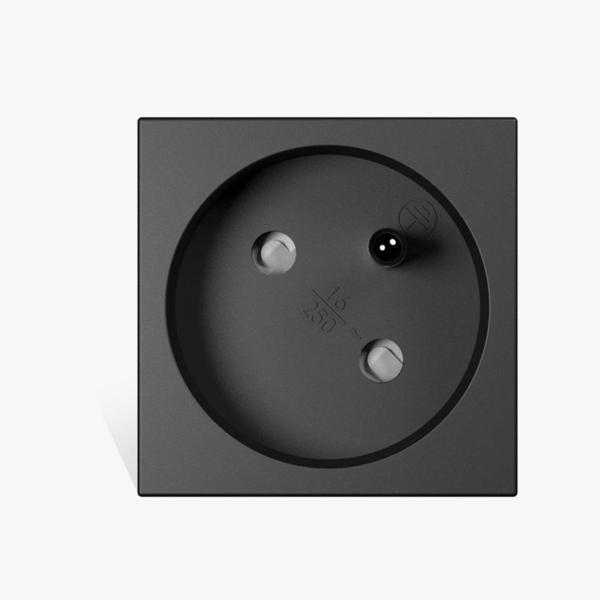 Caymon CP45PF/B Bağlantı Modülü-Fransız Prizi - Image 1