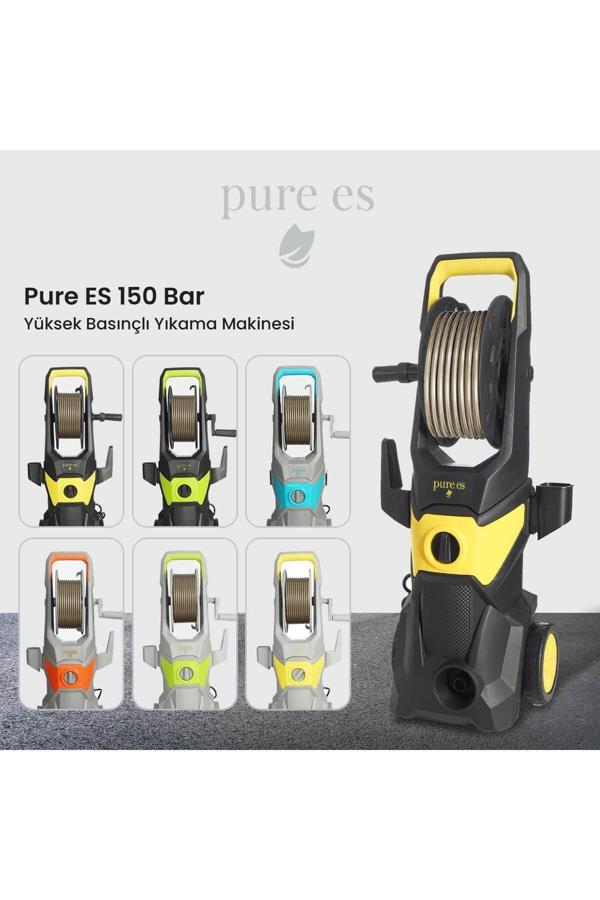 Yüksek Basınçlı Yıkama Makinesi Siyah - Sarı - Image 1