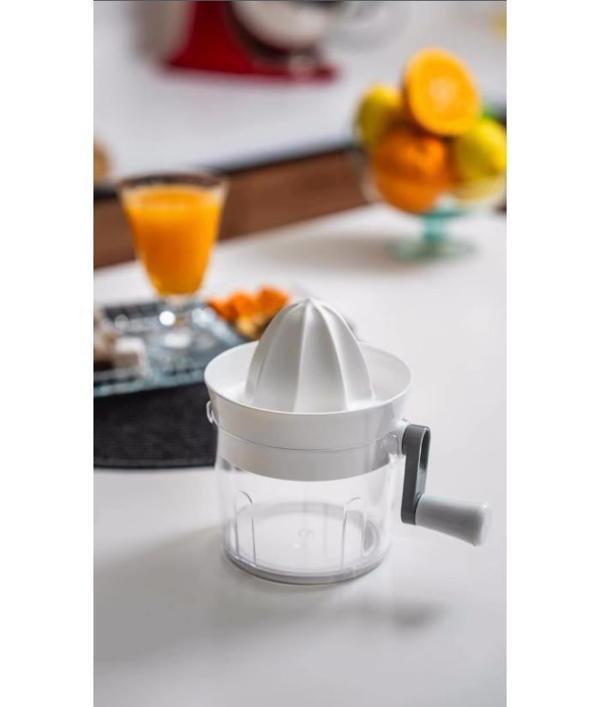 Narenciye Sıkacağı – Çevirme Kollu Pratik Limon Sıkacağı | Portakal, Mandalina, Greyfurt İçin Uygun - Image 1