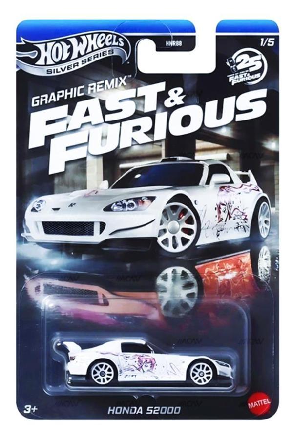 Hot Wheels Silver Series Fast & Furious Honda S2000 HNR88 JBY44 - Image 1