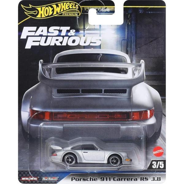 Hot Wheels Fast & Furious Premium Porsche 911 Carrera Rs 3.8  HNW46 JBM03 - Image 1