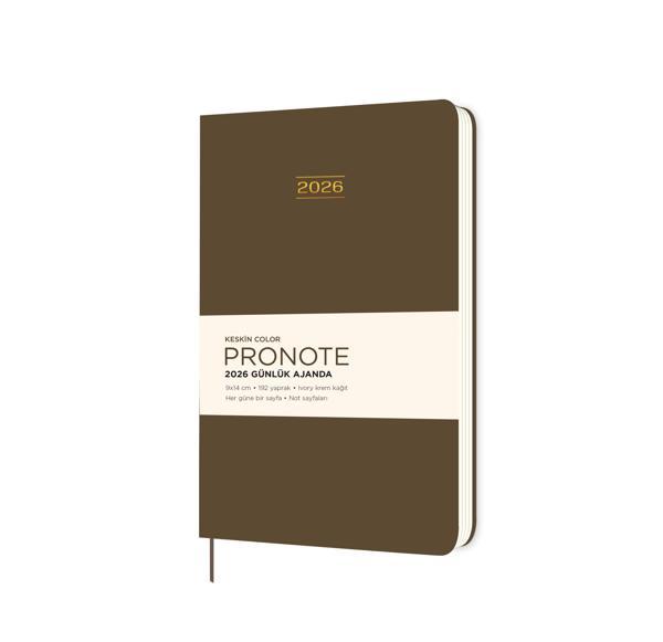 Keskin 2026-9*14 Pronote Günlük Ajanda - Kahverengi - Image 1