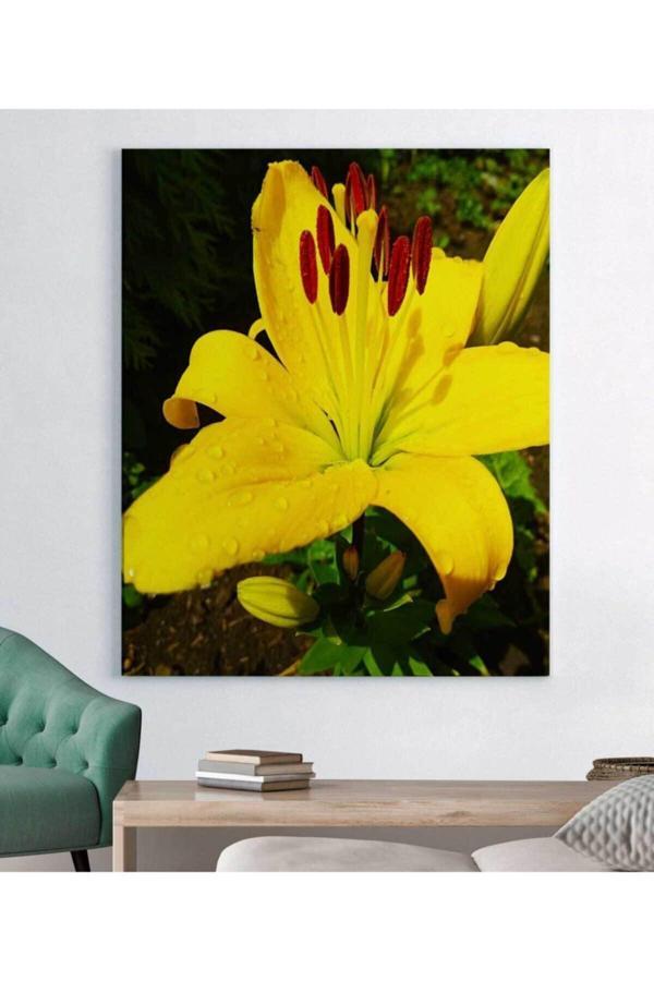 Çiçek Resimli Kanvas Tablo - Image 1