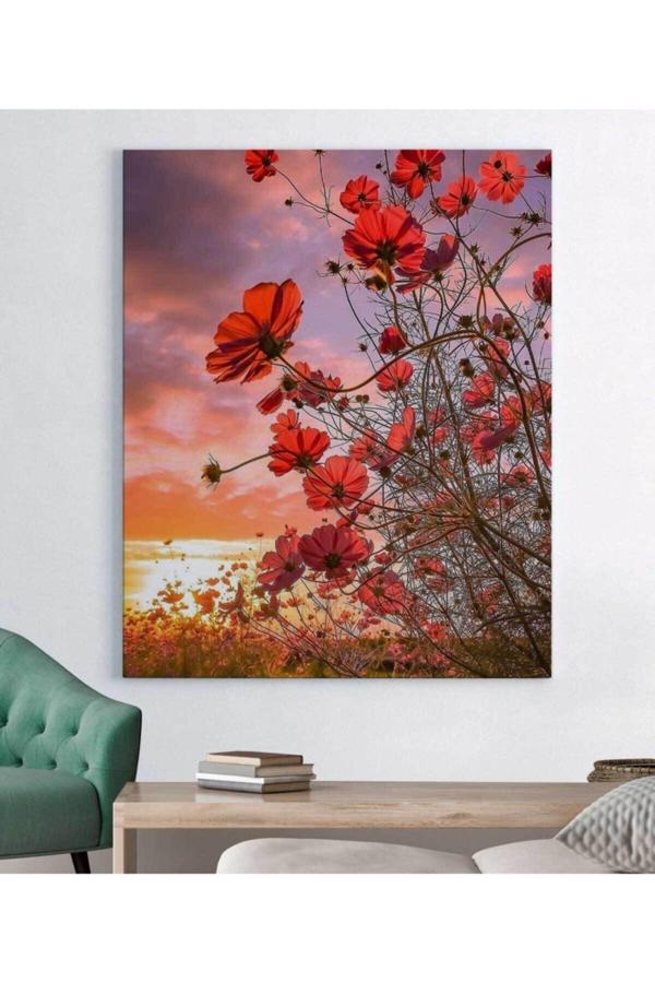 Çiçek Resimli Kanvas Tablo - Image 1
