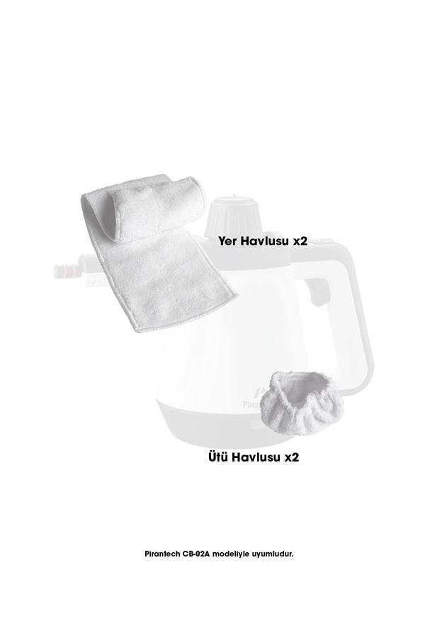 Cb-02a / Cb-902 Buharlı Temizlik Makinası Yedek Bez Seti - Image 1