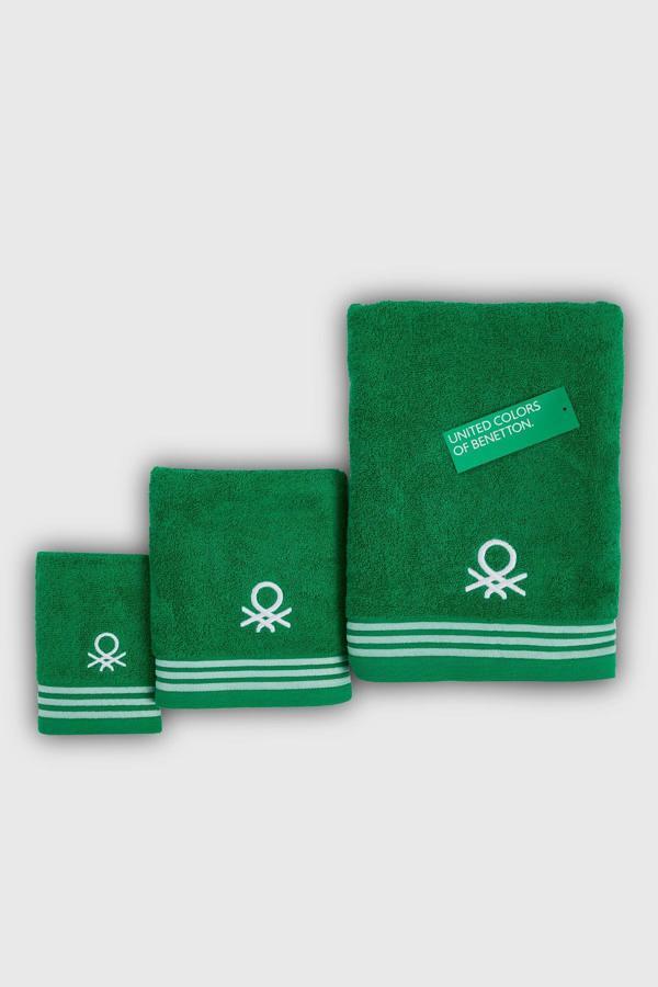 BE-0840ST-GR Benetton Havlu Set (Bath&Hand&Guest) - Image 1