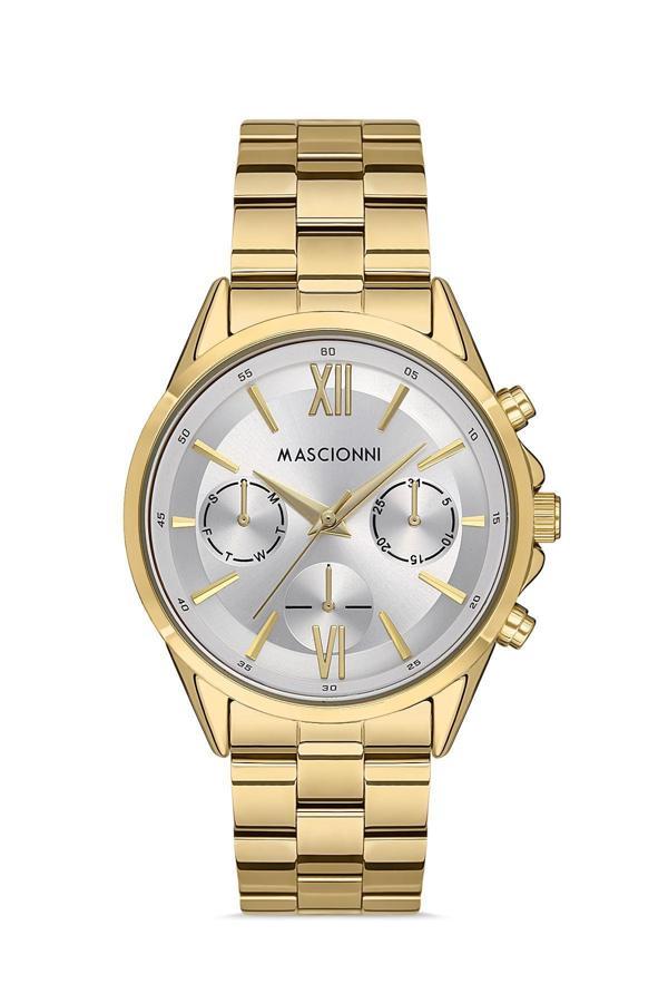 Mascionni M.1.1196.02 Altın Renk Kadın Kol Saati-MA127 - Image 1