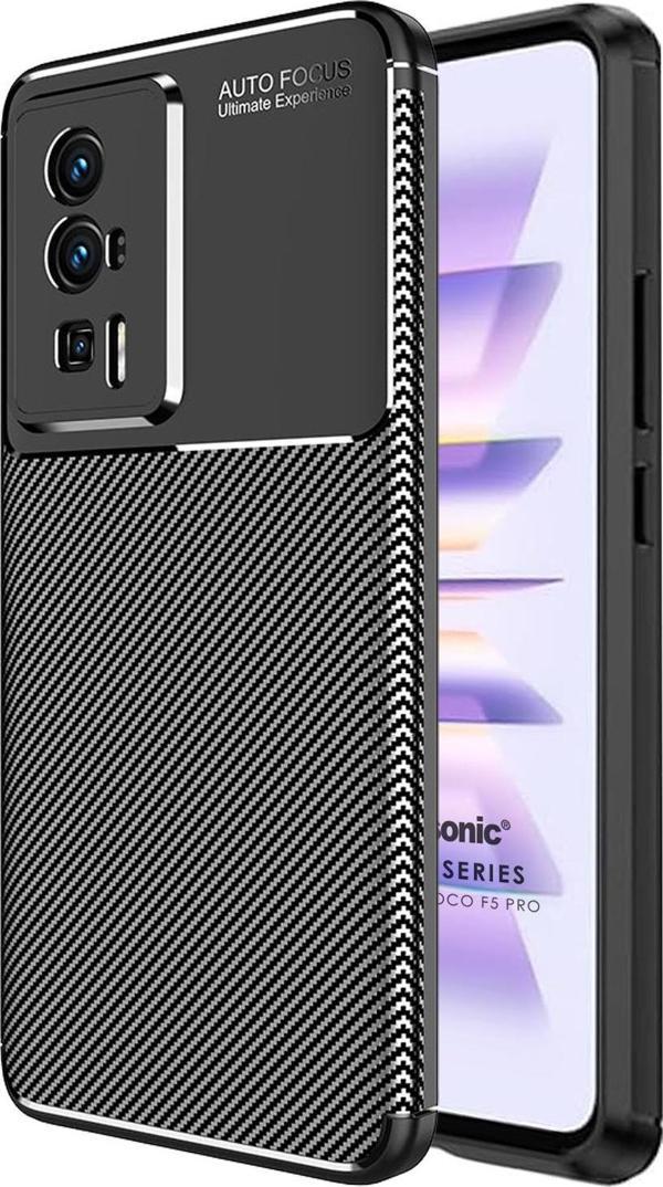 Microsonic Xiaomi Poco F5 Pro Kılıf Legion Series Siyah - Image 1