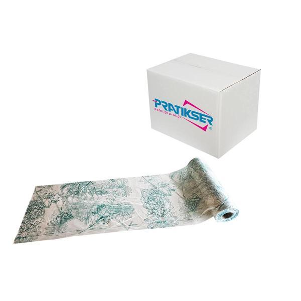 Pratikser Tek Kullanımlık Polietilen Masa Örtüsü Doğa - 120x150cm - 50Ad/Rulo - Koli - Image 1