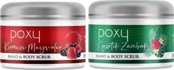 Egzotik Zambak Scrub (ölü Deri Yenileyici) 250 ml & Kırmızı Meyveler Scrub (nasır Için) 250 ml - Image 1