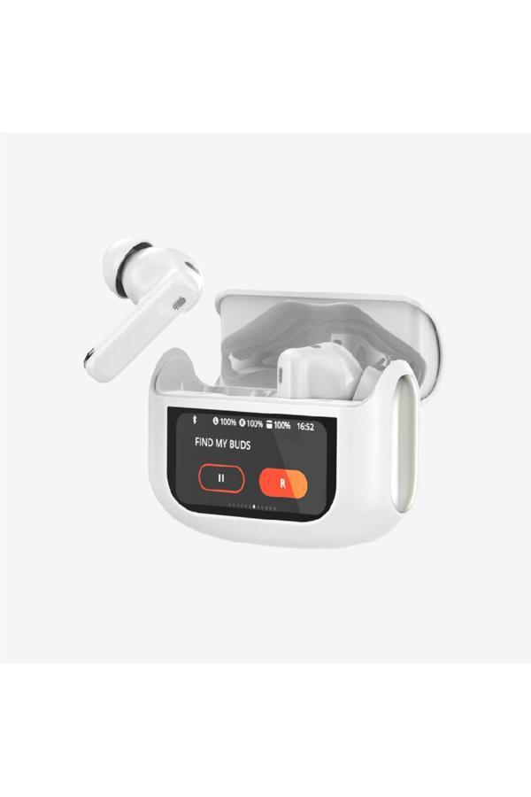 Linktech Tw45 Premium Dokunmatik Ekran Kamera Modlu Kablosuz Tws Kulaklık - Image 1