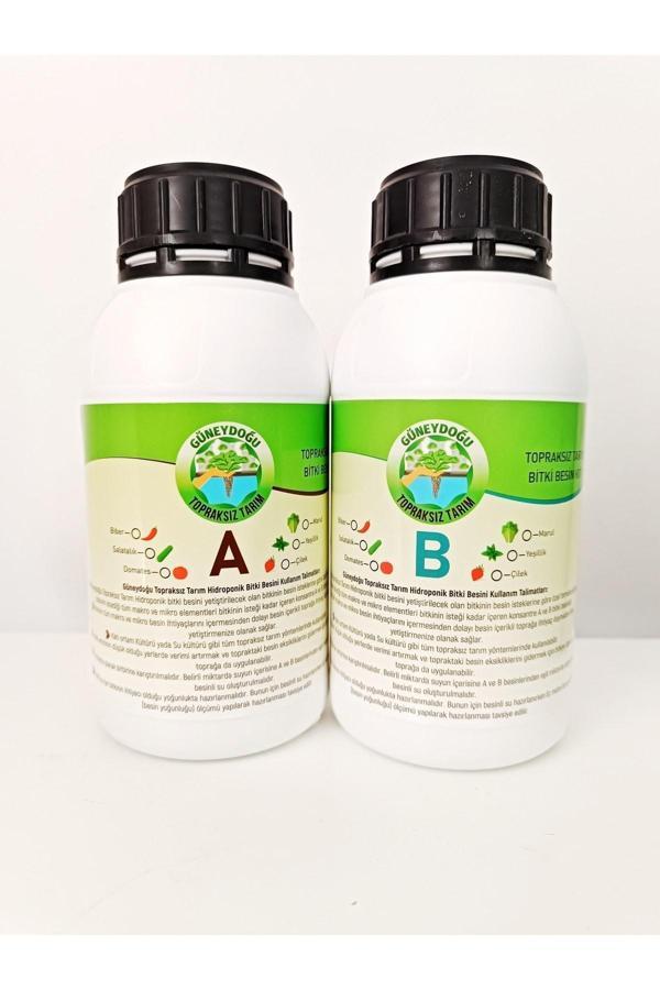 Güneydoğu Topraksız Tarım Çilek Besini A Ve B Besini Besini 500Ml - Image 1