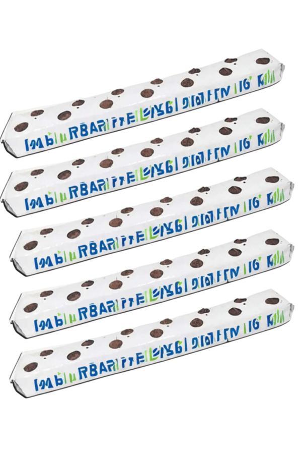 Topraksız Market Topraksız Tarım İçin 5 Adet Çilek Cocopeat | 13 Gözlü, 1 Metre , 13,2L - Image 1