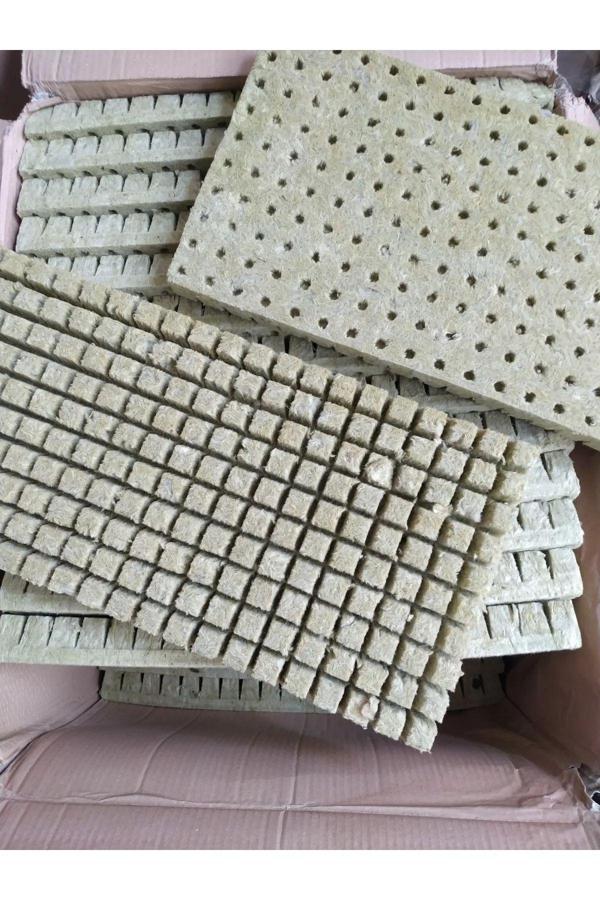 Grodan Rockwool Topraksız Tarım Kaya Yünü -Tohum Çimlendirme 25 Adet-Hidroponik - Image 1