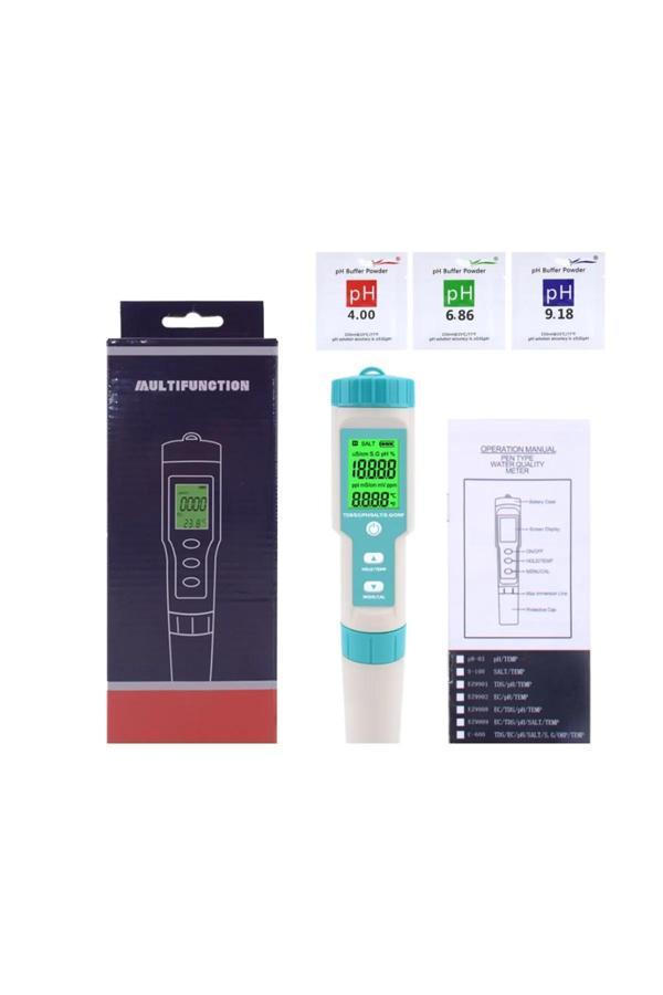 Güneydoğu Topraksız Tarım 3'Ü 1 Arada Ph Metre- Ppm Ve Sıcaklık Ölçer - Image 1