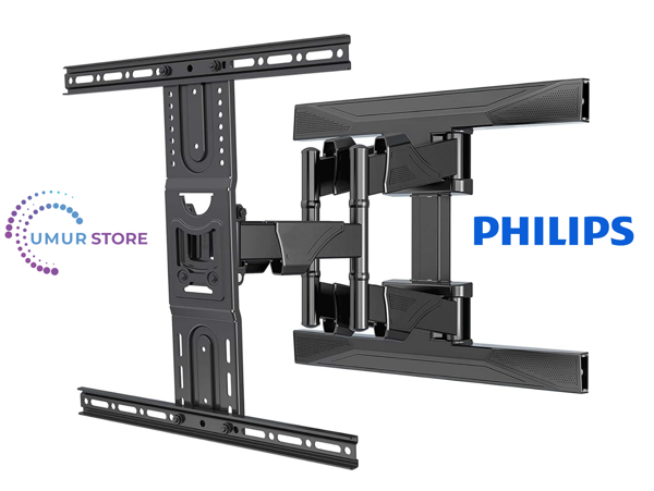 Philips 65PUS7009/62 65'' 4K HD Smart Lcd Led Televizyon Ultra İnce Hareketli Askı Aparatı - Image 1
