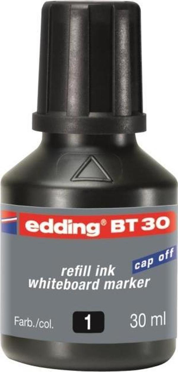 Edding Bt30 Tahta Kalem Mürekkebi Damlalıklı 30 Ml Siyah (10 Lu Kutu) - Image 1