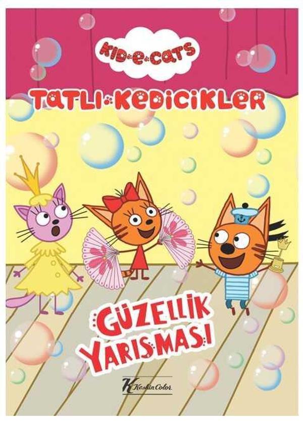 Keskin Color Tatlı Kedicikler Hikaye Kitabı Güzellik Yarışması 20X28Cm 4 Yaprak 243101-80 - Image 1