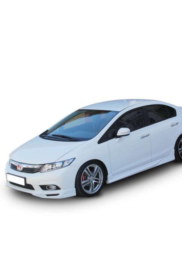 Gtm Otomotiv Cıvıc Fb7 Yan Marşpiyel - Mat Siyah - Uyumlu - Image 1