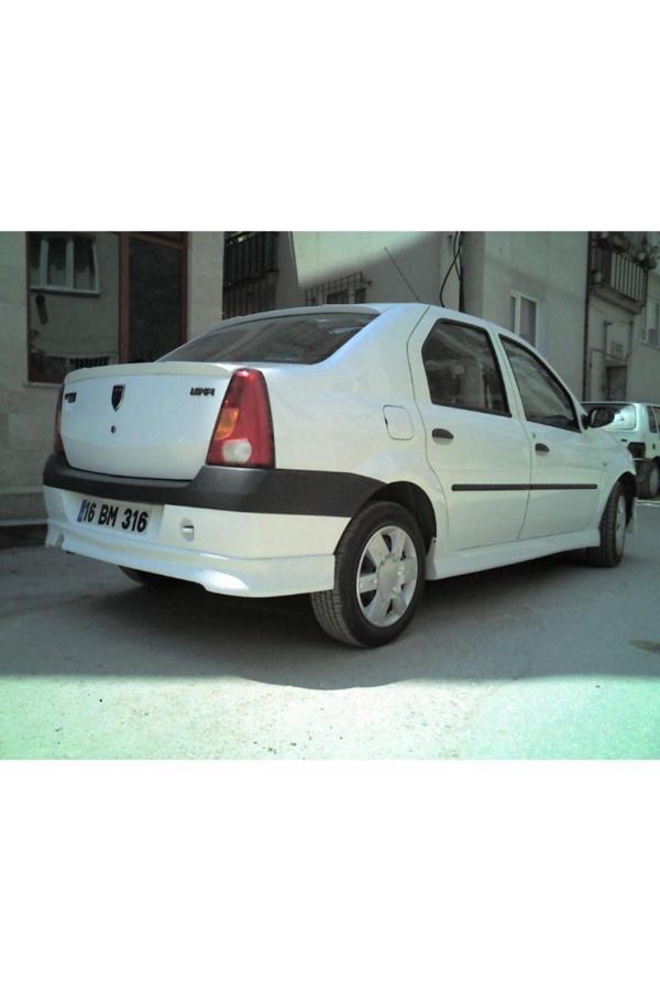 Gtm Otomotiv Dacıa Logan Logan Arka Ek - Mat Siyah - Image 1