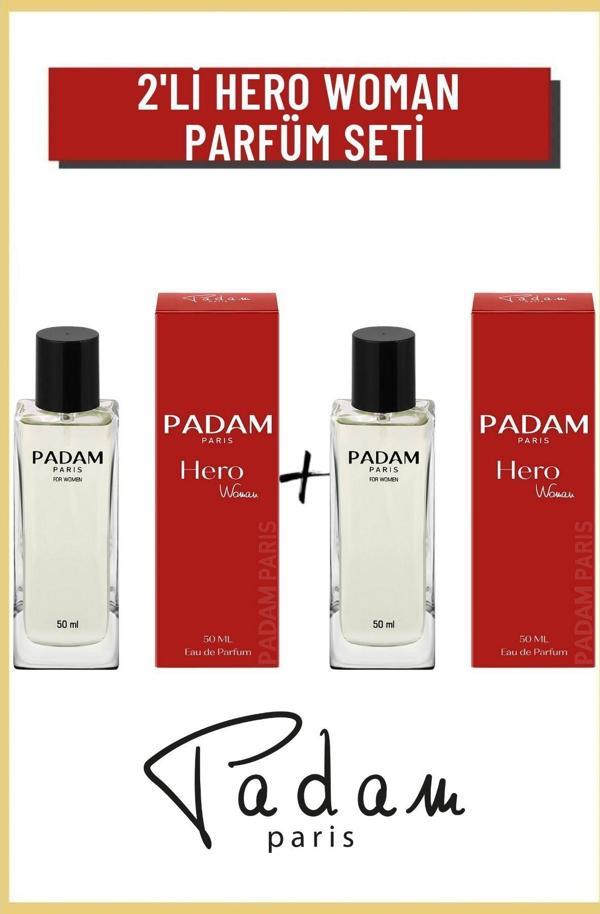 Padam Paris 2' li Hero Woman Parfüm Seti Kadın PDMPMP03 - Image 1