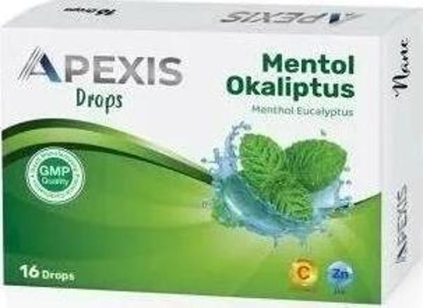 APEXİS DROPS MENTOL OKALİPTUS AROMALI - Image 1