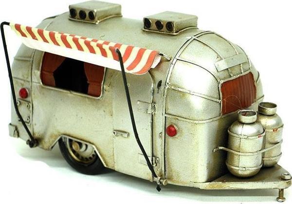 Dekoratif Metal Karavan Tenteli Vintage Hediyelik - Image 1