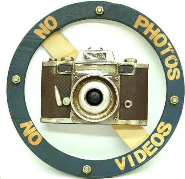 Dekoratif Metal No Photo Vintage Tabela Duvar Süsü Hediyelik - Image 1