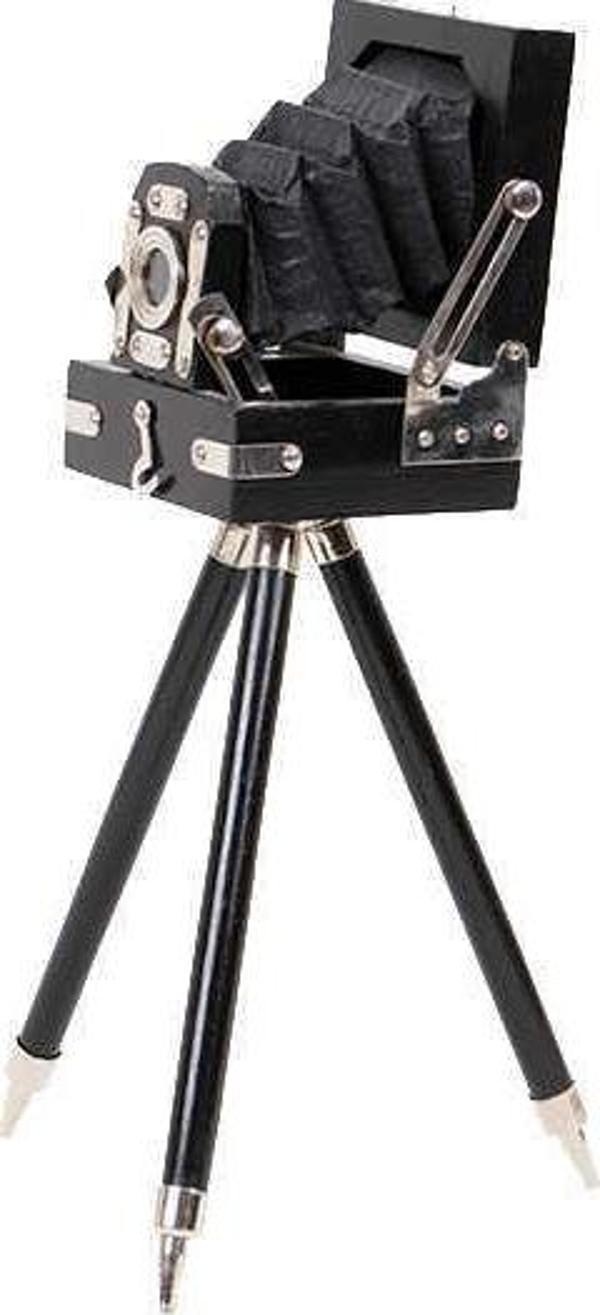 Kamera Tripod Modelli Vintage Dekoratif Hediyelik - Image 1