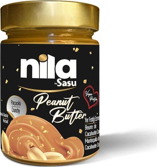 Nila By Sasu Fıstık Ezmesi 300g - Parçacıklı - Image 1