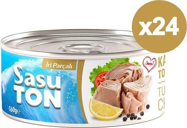 Sasu Blue Klasik Ton Balığı 24x160g Iri Parçalı - Image 1