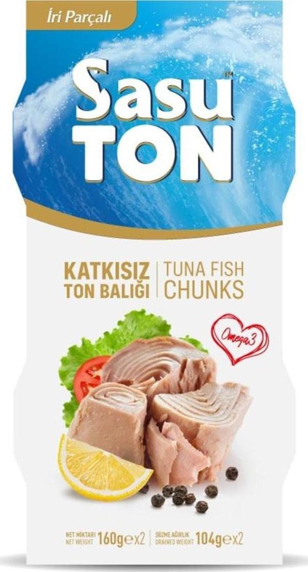 Sasu Blue Klasik Ton Balığı 6x160g Iri Parçalı - Image 1
